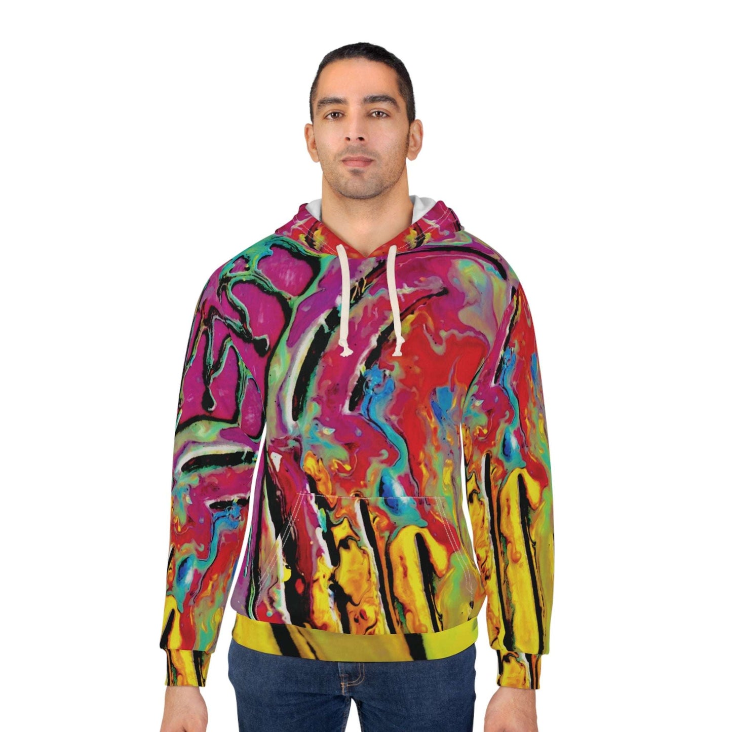 spilled over hoodie
