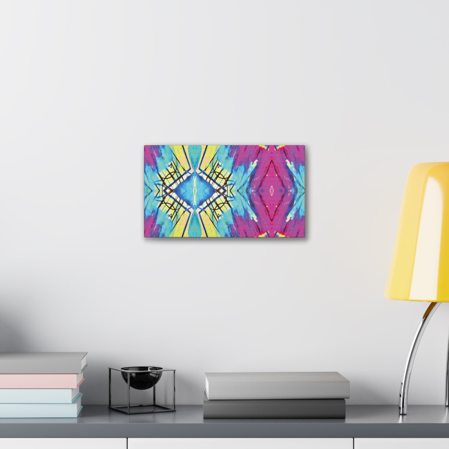 Rainbow lining canvas