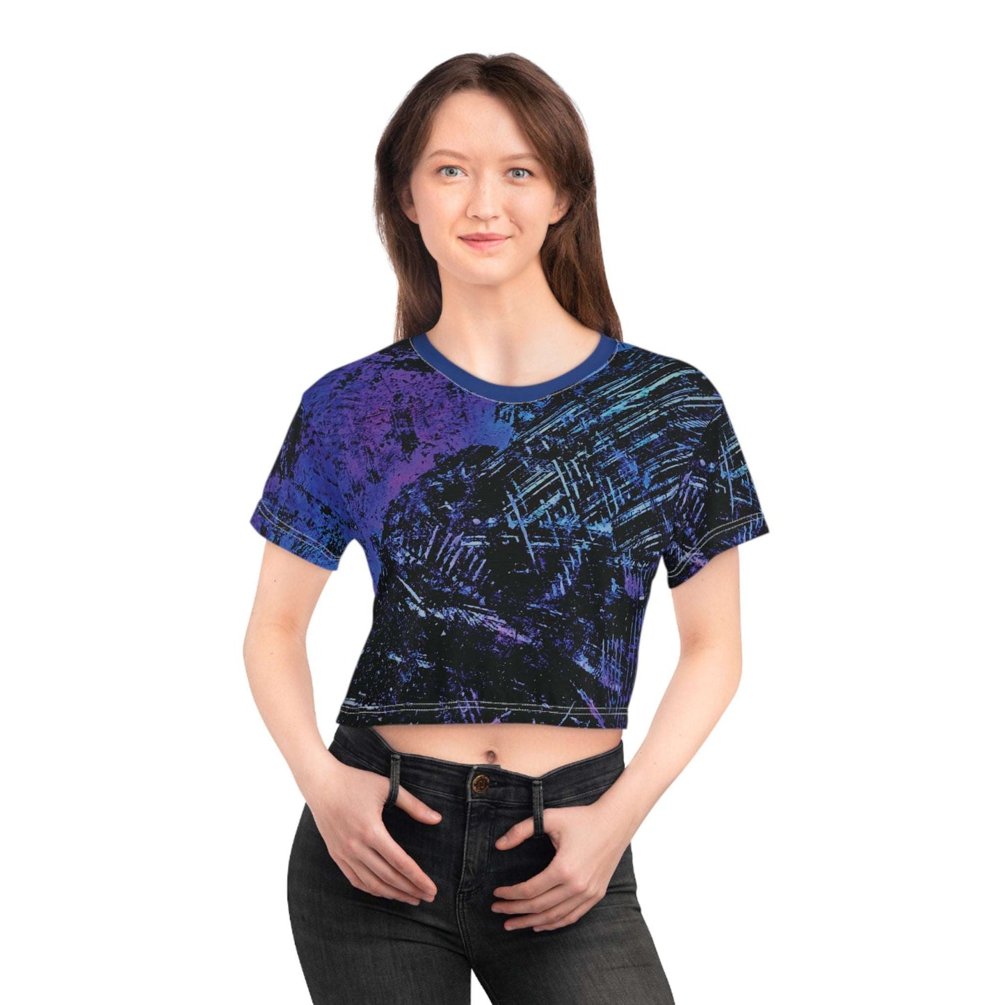 blue buried crop