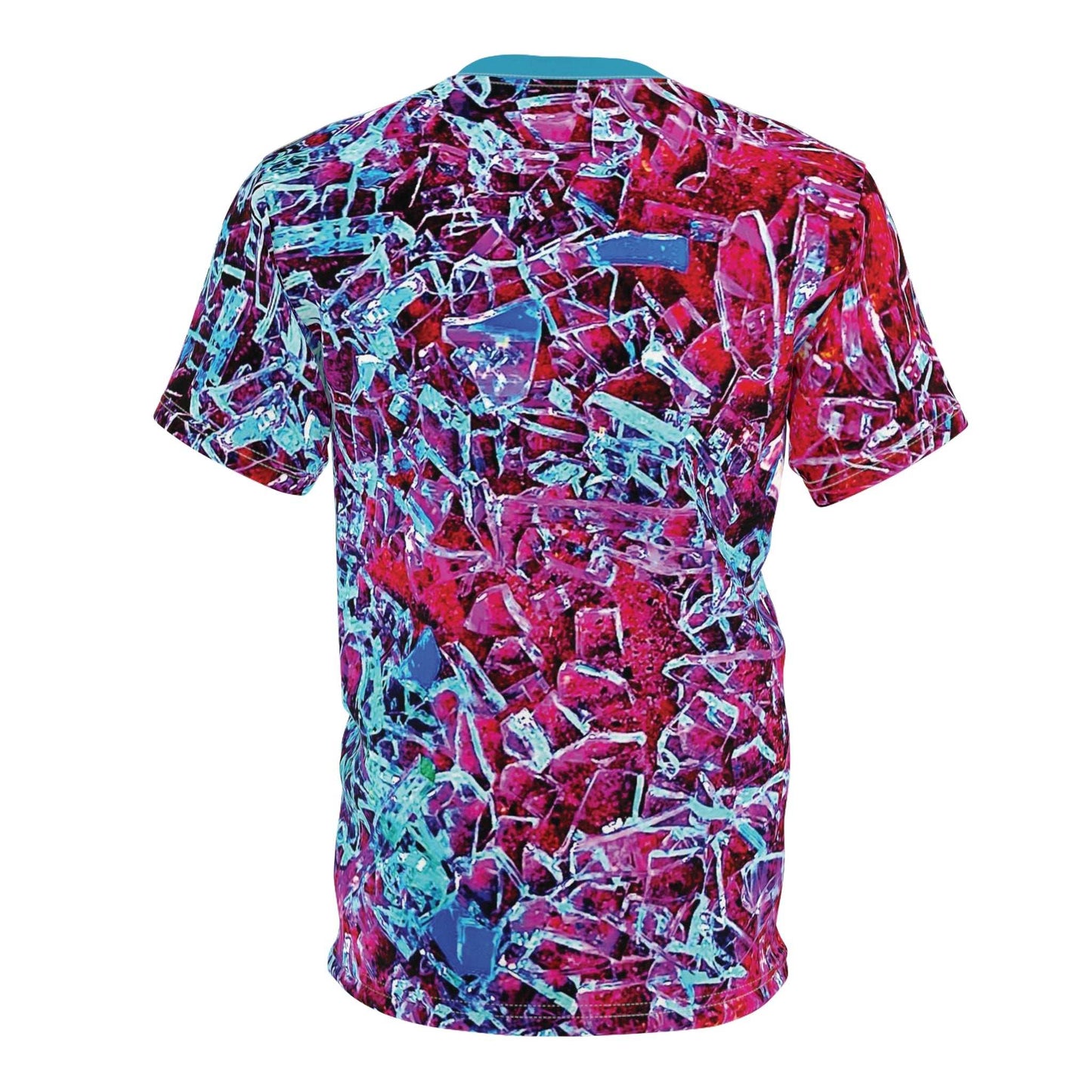 Shattered Dream – Bold Abstract Glass Pattern Tee