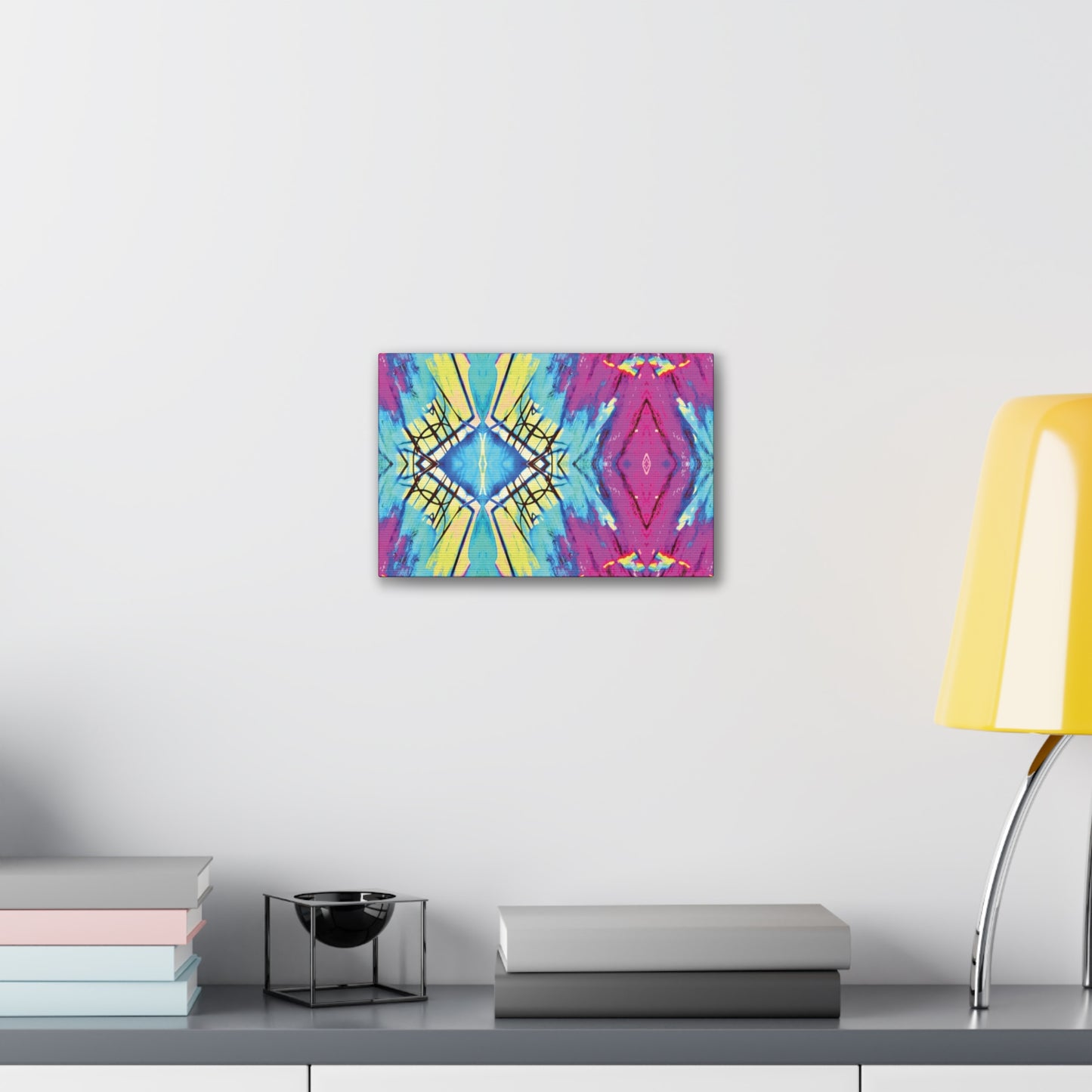 Rainbow lining canvas