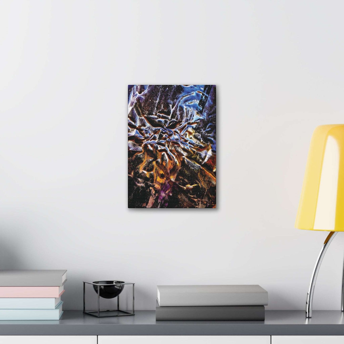 Molten on canvas