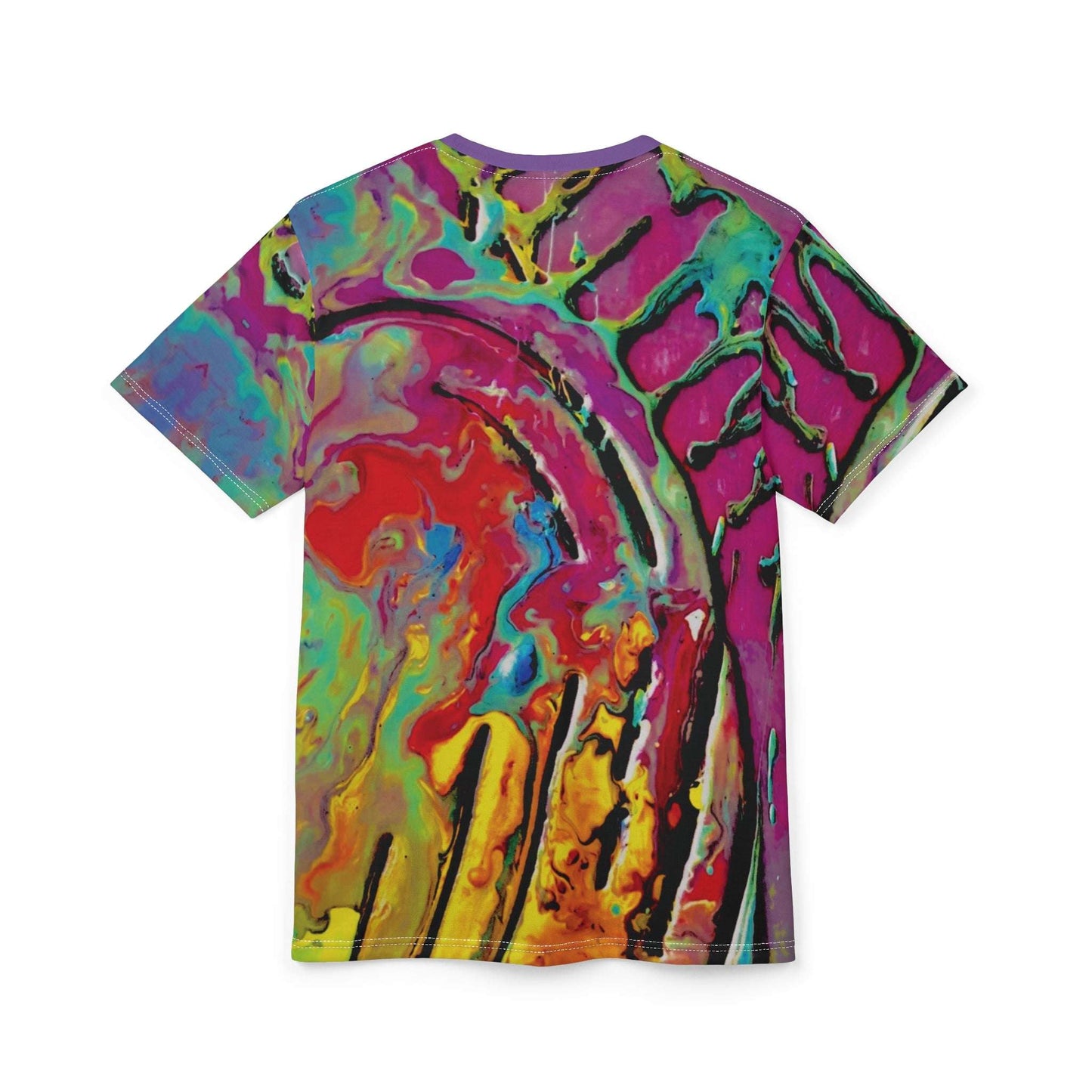 spilled over t-shirt
