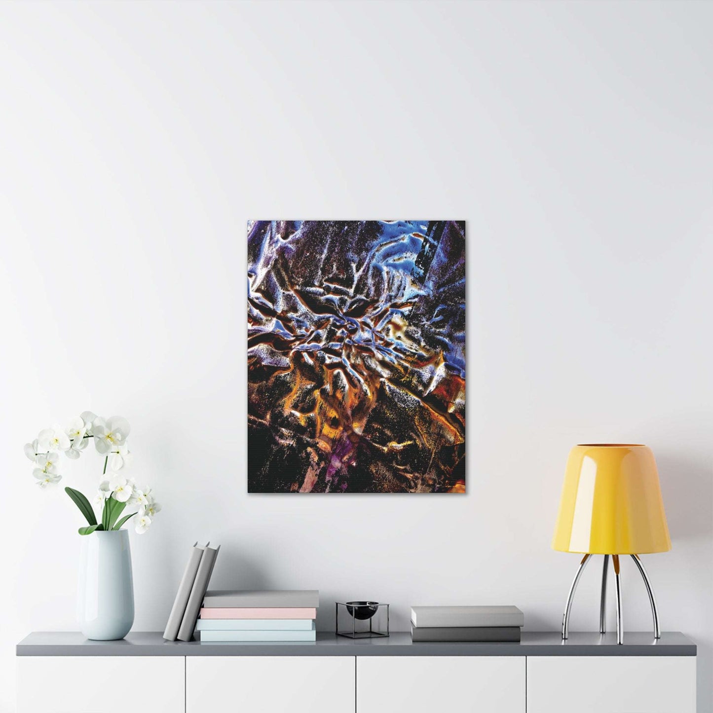 Molten on canvas