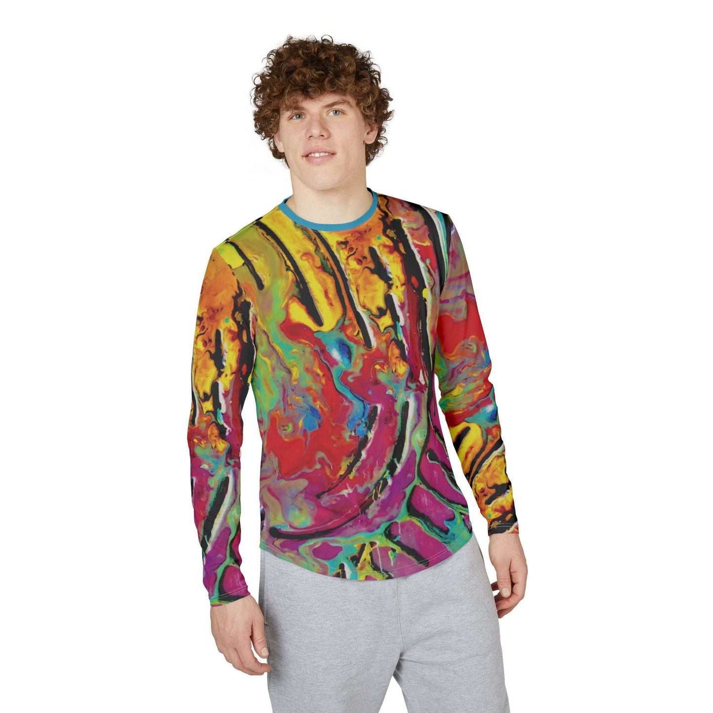 spilled over long sleeve
