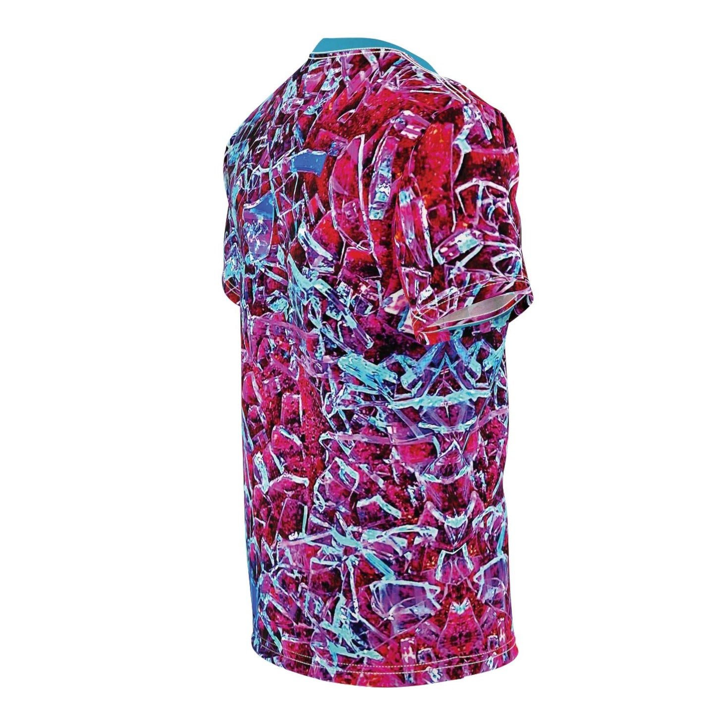 Shattered Dream – Bold Abstract Glass Pattern Tee