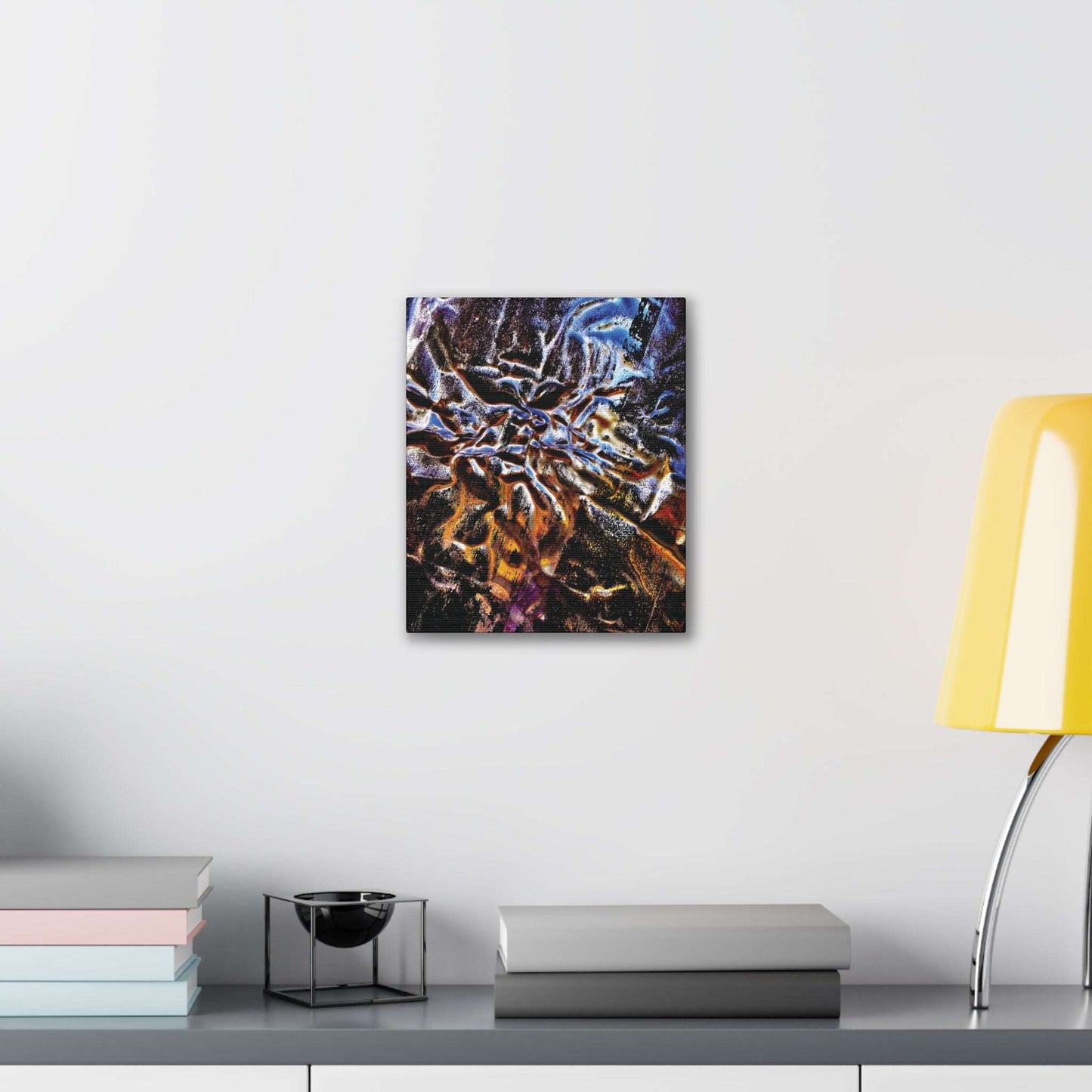 Molten on canvas