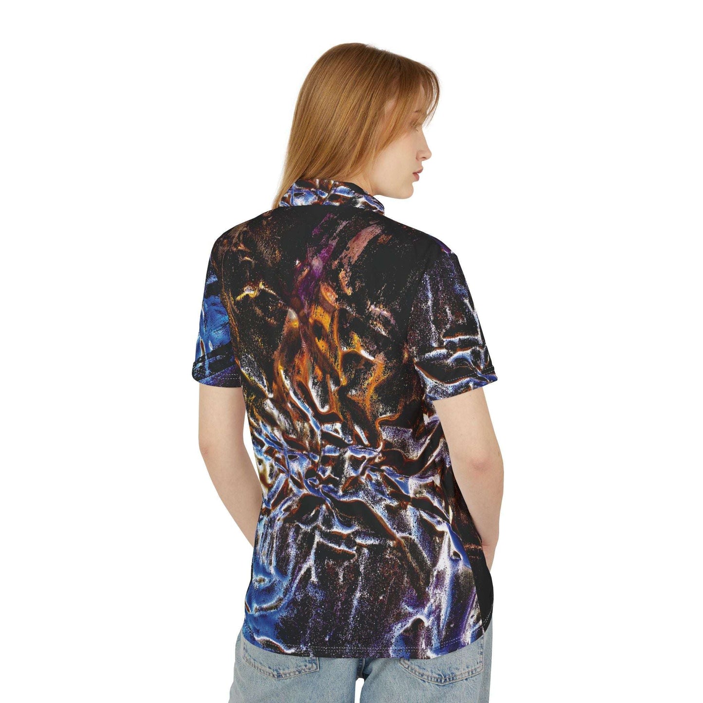 Molten collared tee