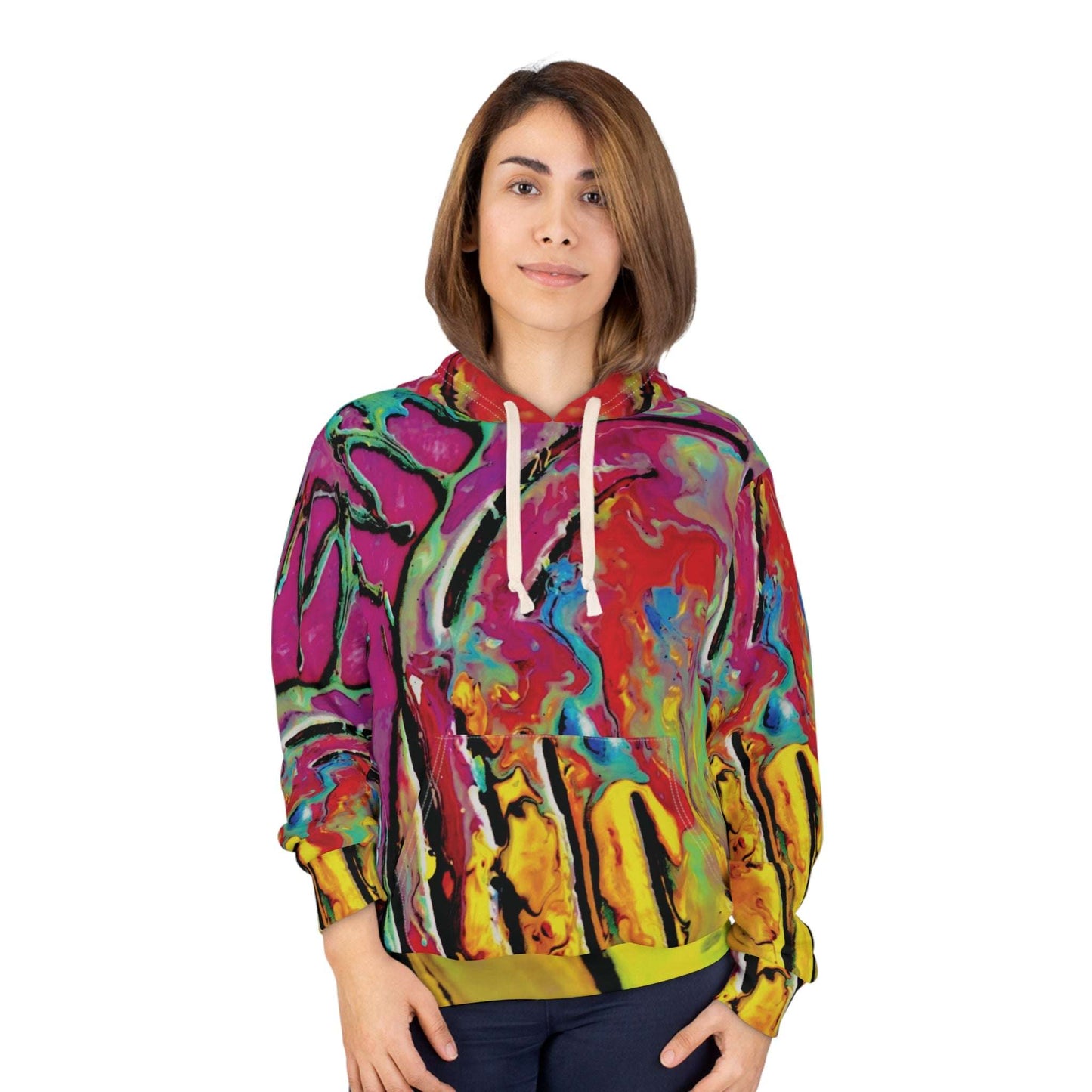 spilled over hoodie