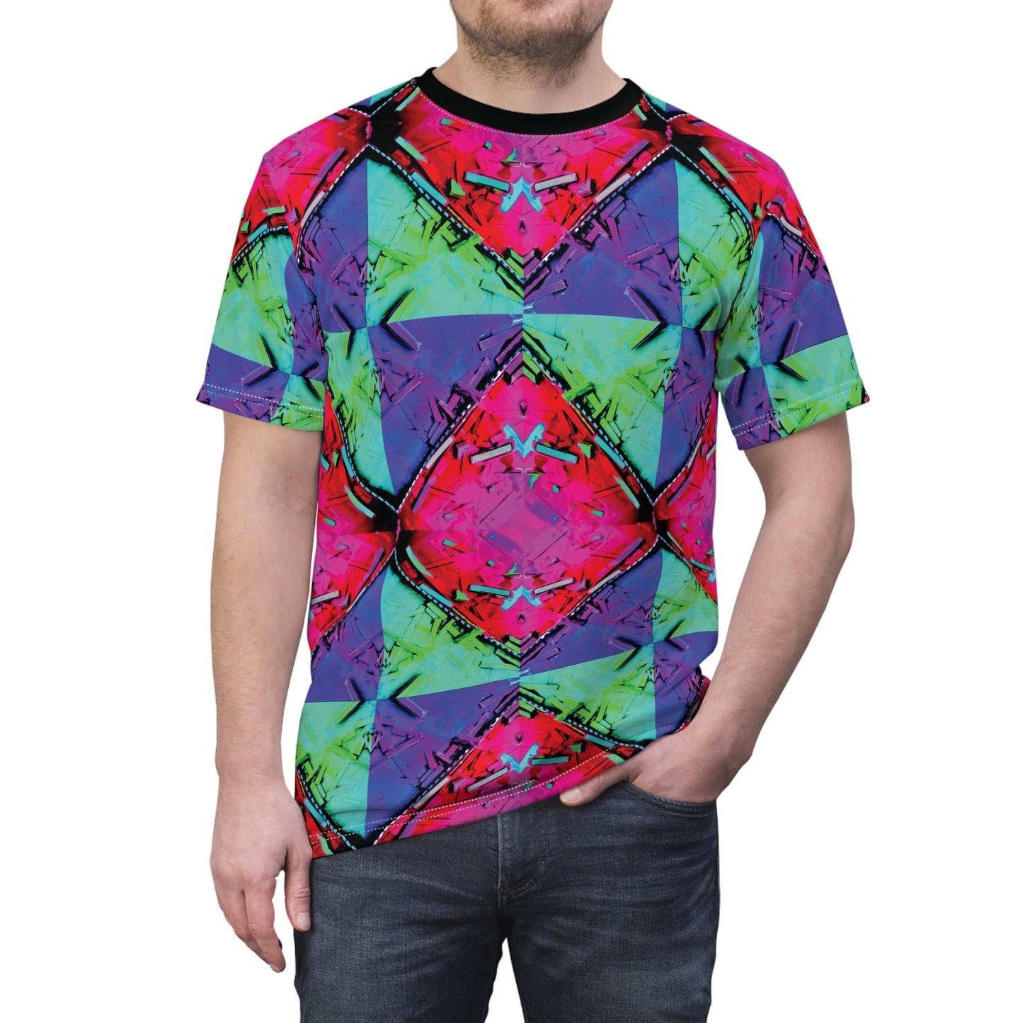 Jester β Chaotic Energy Abstract Tee