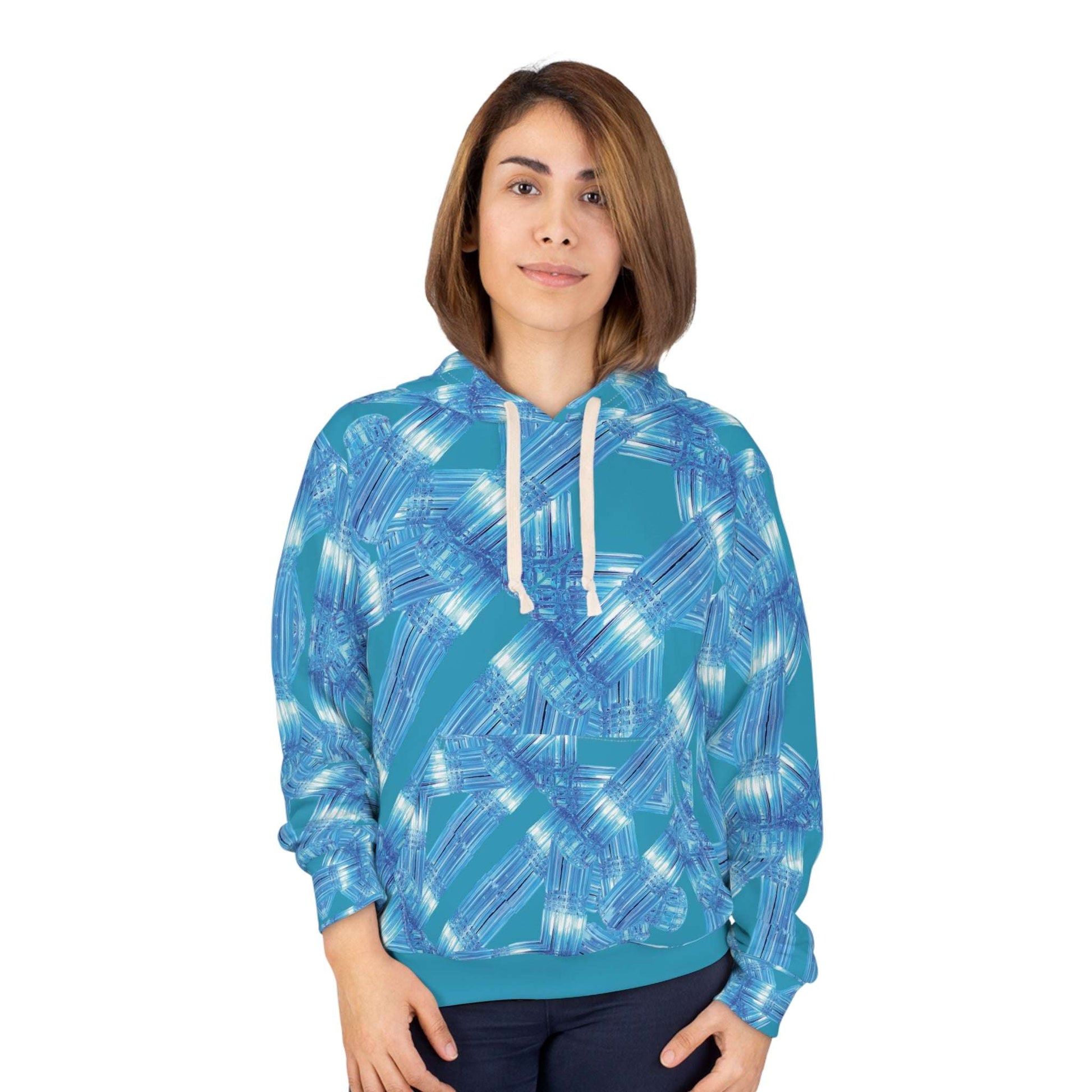 crystal clear hoodie