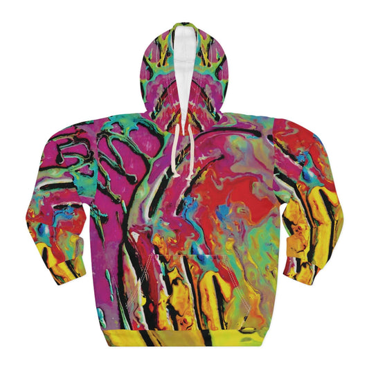 spilled over hoodie