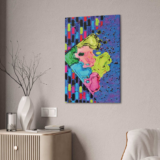 Painted Retro canvas