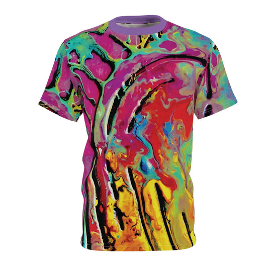 spilled over t-shirt