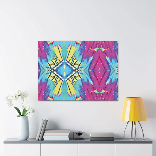 Rainbow lining canvas