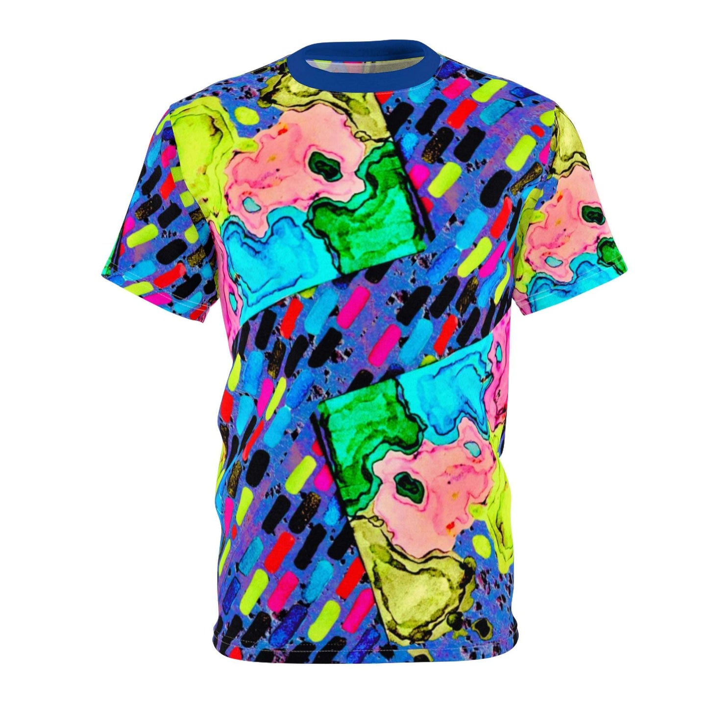 Painted Retro – Vintage-Inspired Abstract Tee
