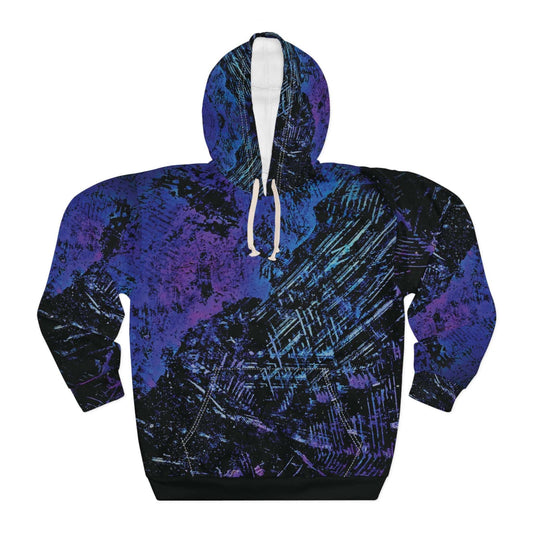 blue buried hoodie