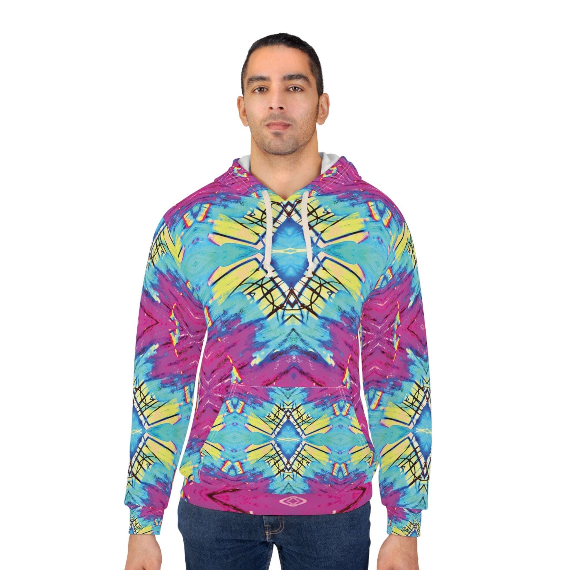 rainbow linings hoodie