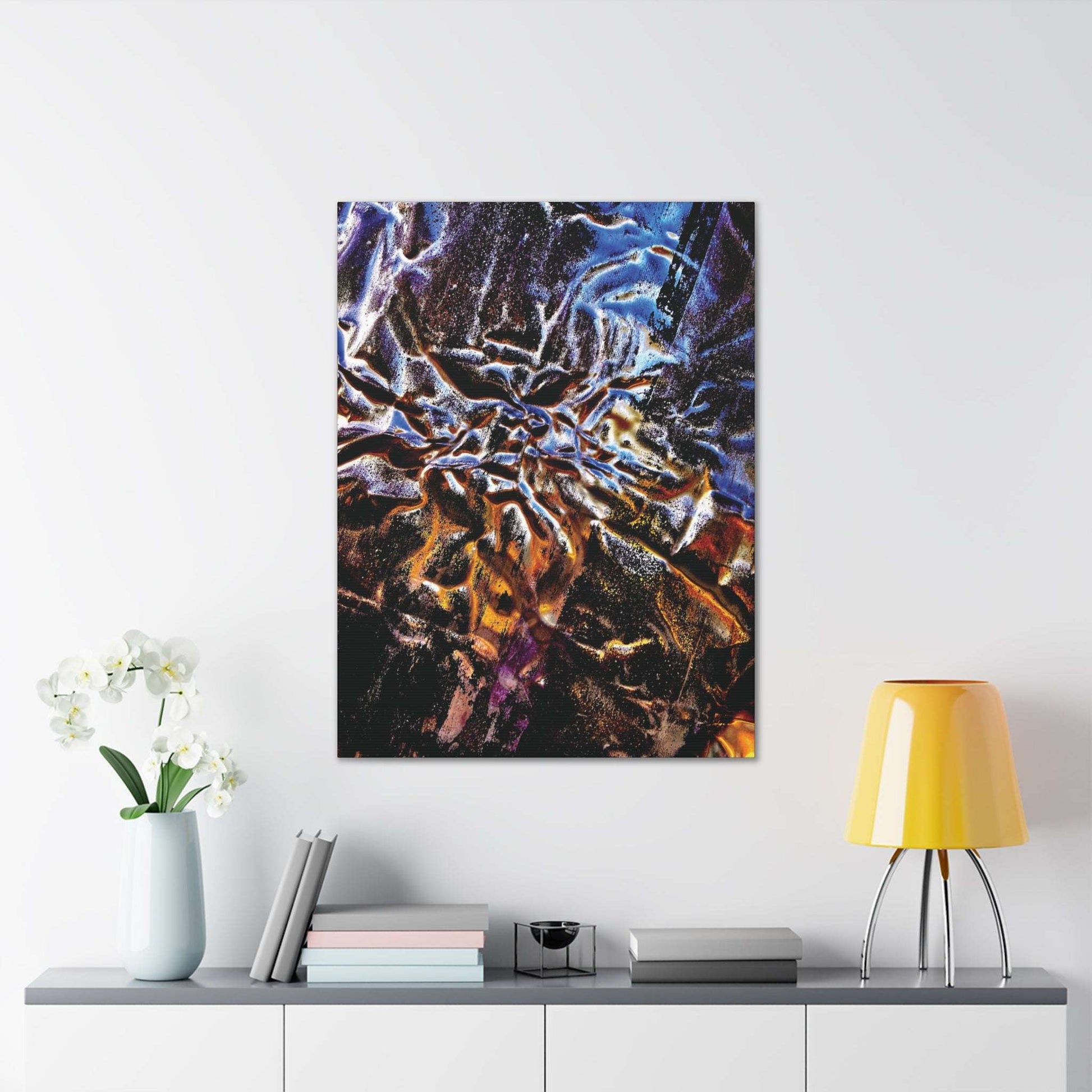 Molten on canvas