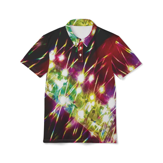 bright lights collared tee