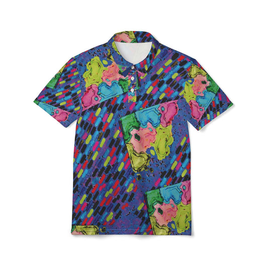 painted retro collared shirt