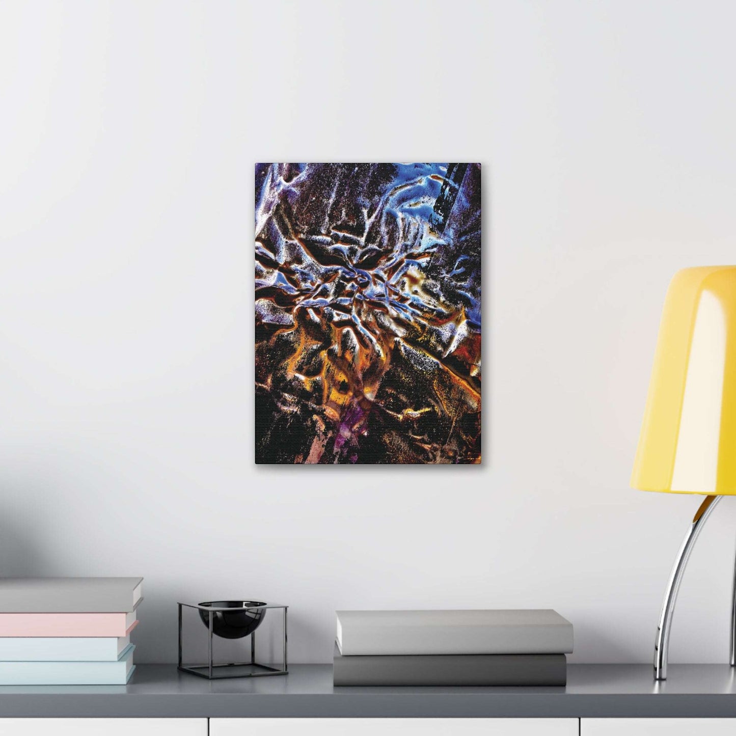 Molten on canvas